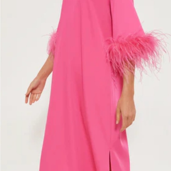 tuckernuck hot pink feather jamie dress Tuckernuck | Dresses | Tuckernuck Hot Pink Feather Jamie Dress